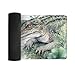 Crocodile Green Desk Mat Non-Slip Laptop Writing Pad Large Keyboard Mousepad with Rubber Base 23.6