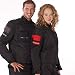 Produktbild Motorrad Protektorenjacke -Move- Leichte Dünne Motorradjacke Sommer Sommerjacke Herren Kurz Luftdurchlässig Wasserdicht Jacke Tourenjacke - Schwarz-Grau - XL