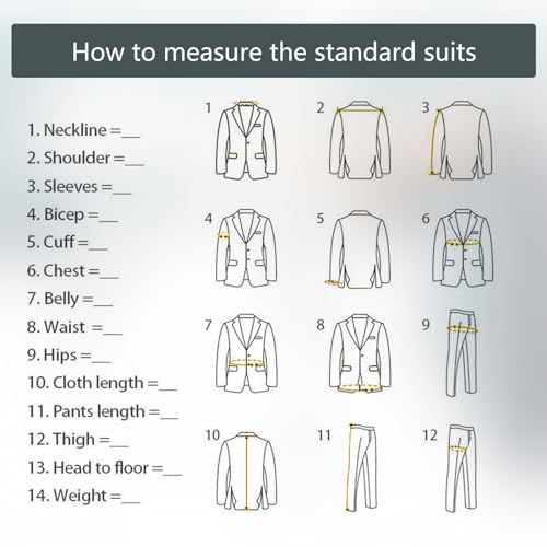 Mens 2 Piece Double Breasted Business Suit Slim Fit Tuxedo Blazer and Pants for Wedding Homecoming Party Jacket & Trousers3