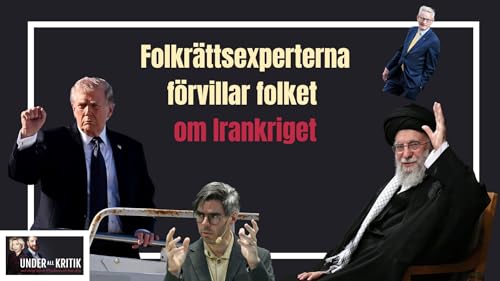 Folkr&auml;ttsexperterna f&ouml;rvillar om Irankriget