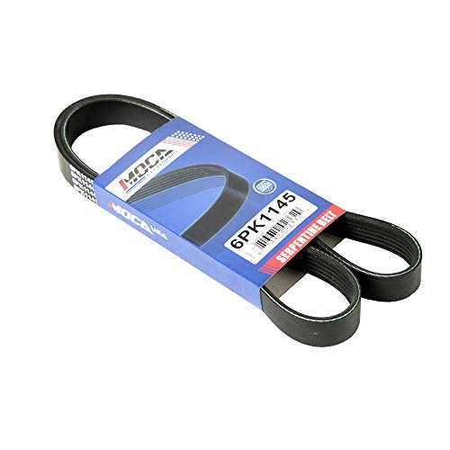 Image of MOCA EPDM 6PK1145 Belt Fits Ford Volkswagen 2.3L 3.0L SOHC 2-Door