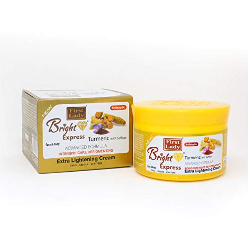 Bright Express Turmeric & Saffron Extra Skin Lightening Face & Body Cream 500ml - Antiseptic