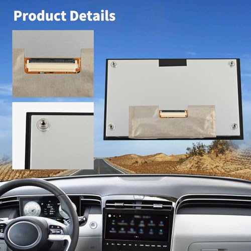Image of 8 inch LCD Touch Screen Replace TDO-0797F00136 Compatible with Hyundai Tucson Santa Verna Solaris, Fit for KIA Sorento Seltos 2021 2022 2023 Digitizer Navigation Display LMB5F00136