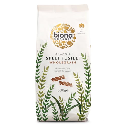 Biona Organic - Spelt Pasta - Wholegrain Fusilli - 500g image 2