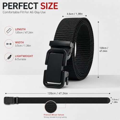 Image of Buckleless Elastic Belt | Invisible No-Buckle Stretch Belt with Metal Hooks for Men & Women | Adjustable Lazy Waistband for Jeans and Trousers (1 PACK)