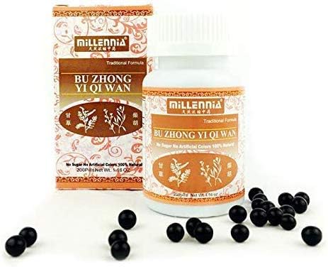 Millennia Herbal Supplement - Bu Zhong Yi Qi Wan - 1 Bottle
