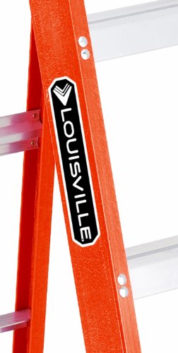 Louisville Ladder FS1502 Step Ladder, 2-Feet, Orange