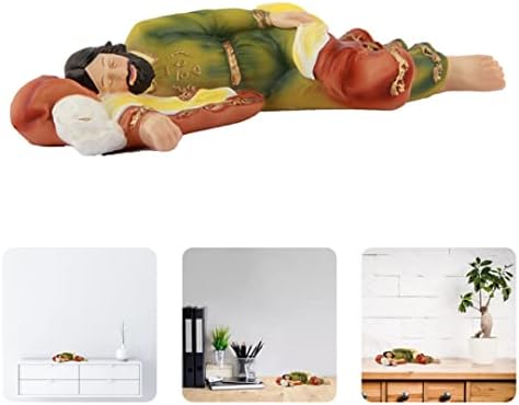 Sleeping St Joseph Statue 7.87 Inch Catholic Religious Resin Figurines Desktop Ornament for Car Home Office Decoration