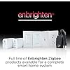 Enbrighten Zigbee Smart Light Switch, QuickFit & SimpleWire, Pairs Directly with Echo Show 10, Echo Studio