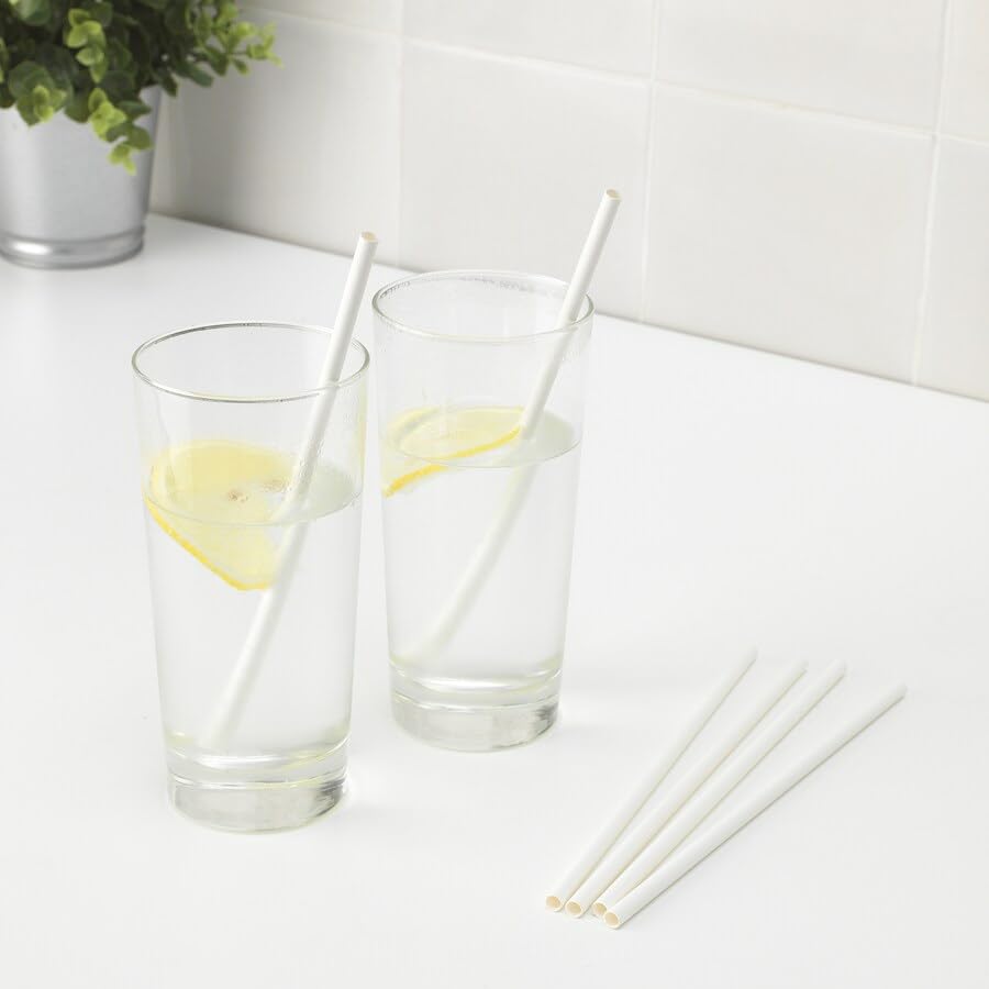 Pitillos biodegradables compostables 8 pulg., pack 5000 miniatura 7