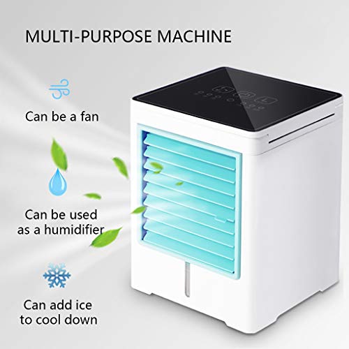 Alisy Personal Air Cooler, Cooler Pure Air Air Conditioner, USB Charging Full Screen