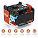 Takki Portable Power Station 111Wh, Camping Solar Generator Lithium Battery Pack with 110V AC DC USB Ports LED Flashlight for Home Use Camping Laptop CPAP Emergency Power Backup