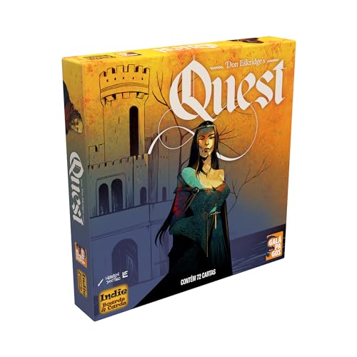 Galápagos, Quest, Jogo de Cartas para Amigos, 4 a 10 jogadores, 14 minutos por partida