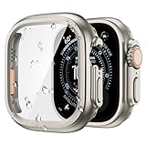 MODÈLE COMPATIBLE : Cet étui étanche est conçu pour l'Apple Watch Ultra 3/Ultra 2/Ultra 49mm, veuillez vérifier soigneusement le modèle et la taille de votre montre avant d'acheter ; Veuillez appuyer fermement sur chaque partie de l'étui lors de l'installation afin d'obtenir un meilleur effet d'étanchéité