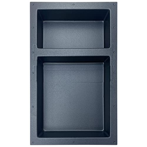 Novalinea Ready-to-Tile Rectangular Shower Niche – 28" x 17" Double