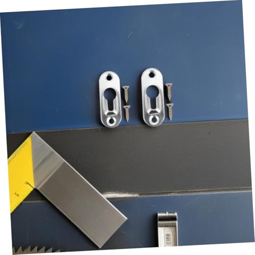 Image of Tofficu Picture Frame Hangers with Screws Durable Hooks for Hanging Art Paintings and Photos Walls Easy Installation Compatibility Versatile for Various Frame Types