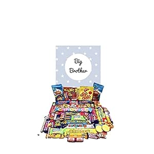 Big Brother pick n mix The ultimate retro sweet selection 70s 80s Box sweet Hamper -Present gift for Christmas Birthday New Baby