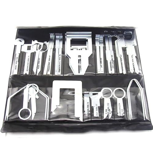 WANSUPYIN 38x Car CD Player Radio Removal Repair Tool Kits for Sony Radio for Clarion Radio for Kenwood Radios