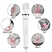 MeMass Electric Massager Massage Stick, 10 Different Vibration Strengths, Relieve Body Fatigue and Muscle Pain in The Neck,Shoulders, Back, Waist, Buttocks, Legs(White)