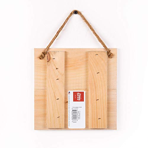 P. Graham Dunn Whitewash 7 X 7 Inch Wood Pallet Wall Hanging Sign, Pray More Worry Less #TOP4