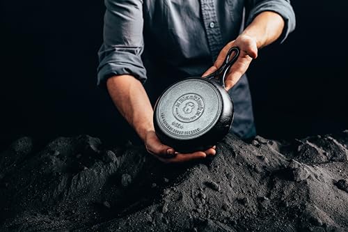 Image of Lodge Blacklock 7 inch Triple Seasoned Cast Iron Skillet - Lightweight - Easy Cleanup - Premium Cookware
