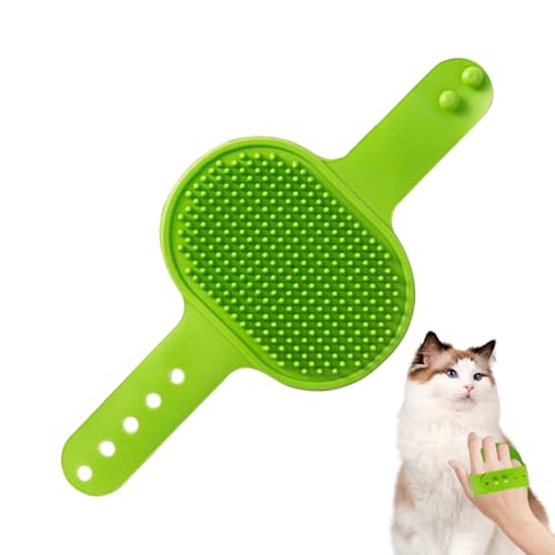 Katzenbürste – Fellpflege für Haustiere, Silikonkamm für Nassanwendung und Nassanwendung für kleine und mittelgroße Rassen