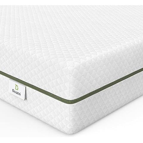 Dourxi Crib Mattress, Dual-Sided Comfort Baby and Toddler Mattress with Gel Memory Foam and Removable Cover, Fits Standard Size Cribs and Toddler Bed, 52x27.5x5.5 inches Cover
