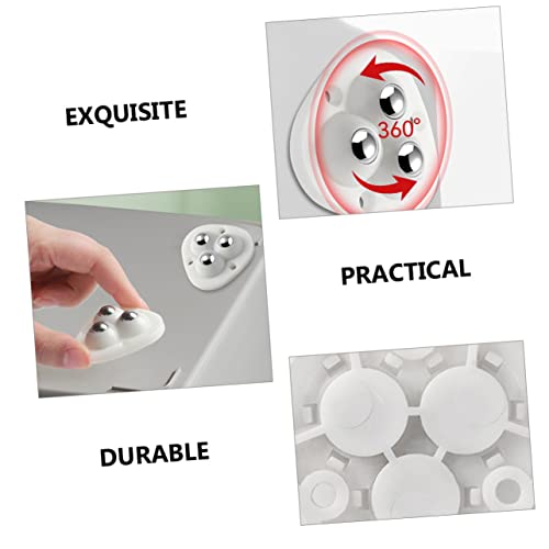 Roulettes adhésives pour boîtes de rangement pivotantes et mini - 7