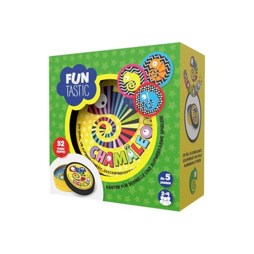 IMAGILAND Chamäleon Kartenspiel – Schnelles Reaktions- & Wahrnehmungs-...