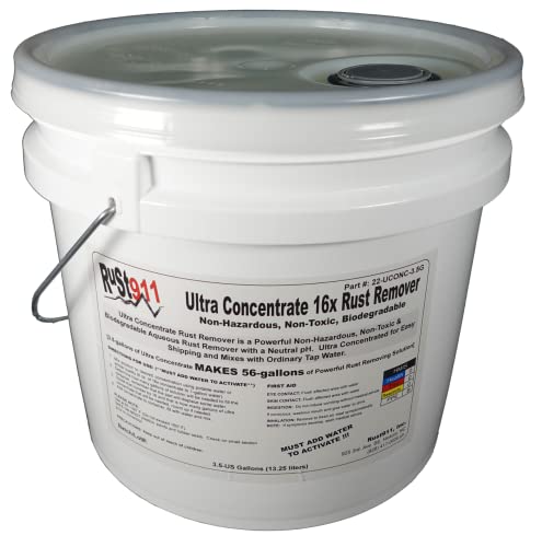 Rust911 Rust Remover Dissolver 3.5 Gal