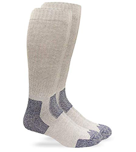 Carolina Ultimate Mens Steel Toe Boot Ultra-Dri Crew Work Socks 2 Pair Pack