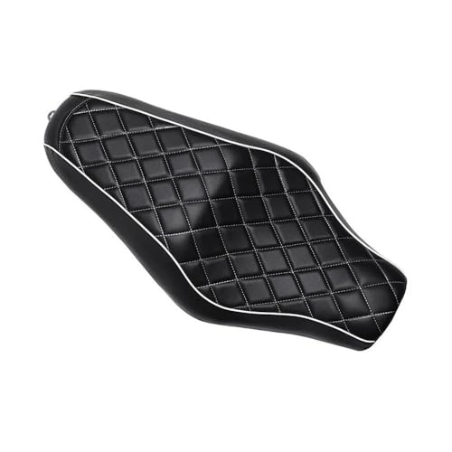 Asiento de moto biplaza tapizado de alta resistencia para Sportster SuperLow 1200T XL1200T
