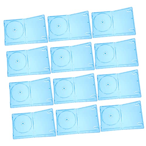 Boîte CD en plastique OSALADI | 12 étuis de rangement pour disques et DVD