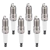 SYKRSS 7316 Iridium Spark Plugs 6 Pack - Compatible with Ford F-150, Explorer, Mustang, Taurus,