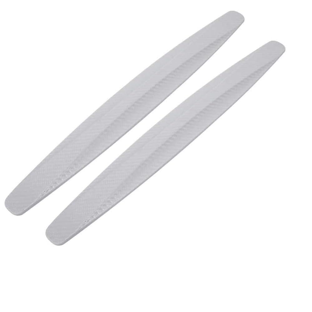 QIZUN 2 Pcs Car Bumper Protector Guards for Lexus LM 350h/500h, Car Bumper Strip, Car Bumper Anti-Scratch Strips, Front and Rear Bumper Guard,White