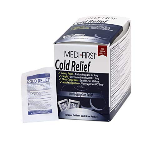Medique Products 82233 Cold Relief Tablets, 100 Tablets