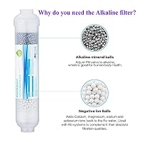 Geekpure 6-stufiges Umkehrosmose Trinkwasser Filtersystem mit Alkalischem pH+ Remineralisierungs Filter -75GPD – Ansicht 5