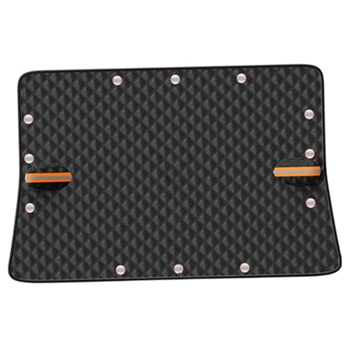 Housse de pare-brise voiture magnétique, protection neige hiver robuste 93x58 pouces