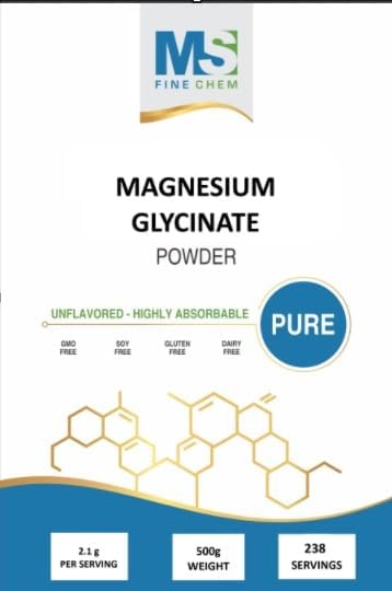 Miniatura 2 de Glicinato de magnesio, suplemento de magnesio - 17.64 oz