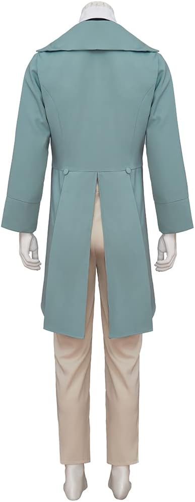 Fortunehouse Men's Victorian Fancy Outfit 18th Century Regency Tailcoat Vest Costume - Image 4