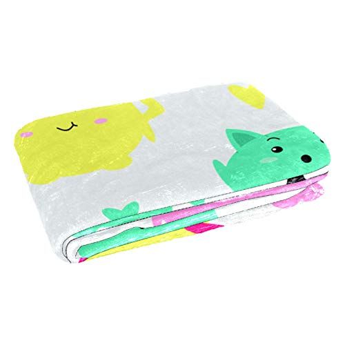 Couverture dessin animé 150x100 cm plaid lit et canapé doux - 3