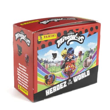 Panini - Miralucous Caixa de 24 envelopes cor vermelha, médio (004140Box24E)