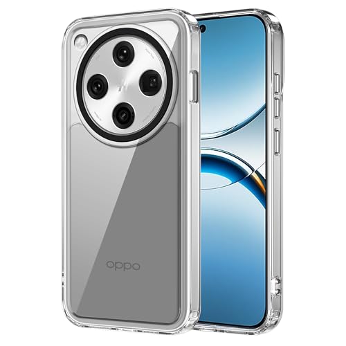 Image of Zapcase Back Case Cover for Oppo Find X8 5G | Compatible for Oppo Find X8 5G Back Cover | Case Cover with Camera Protection | (TPU + PC | Transparent)