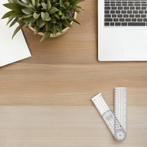 Goniómetro de plástico PVC para medición ortopédica miniatura 4