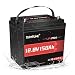 dumfume 12V 150Ah Mini Lithium LiFePO4 Battery With 100A BMS