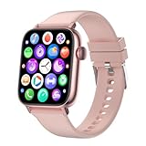 Smart Fitness Watches for Women Men Health Fitness Tracker Watch for iPhone Android Phones Samsung Compatible, with Heart Rate Monitor, Pedometer, Blood Oxygen, Sleep Tracking, IP68 Waterproof