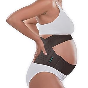 BABYGO® 4 in 1 Pregnancy Support Belt Maternity & Postpartum Band – Relieve Back, Pelvic, Hip Pain, SPD & PGP >> inc 40…