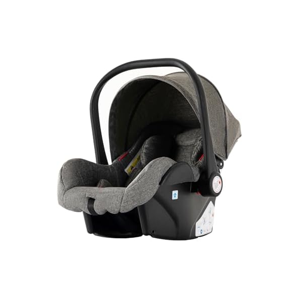Nine point nine Kinderwagen 3 in 1, Kinderwagen Set mit Umkehrbarem Doppelschiebemodus, Kombikinderwagen 3 in 1 mit Großer Bequemer Babywanne, Kinderwagen Rahmen Aluminiumlegierung (V9 Deep Grey)