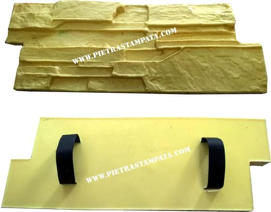 Vertical Stamp Mold Concrete Stamp Mat Concrete Texturing Mold Concrete Stamping Dolomit Model, Approx. 50x20 cm - 19,6x7,9 inches.