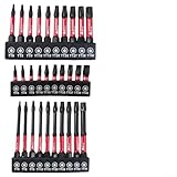 Besshepplo 10-teiliges Pflaumenblüten-Bohrerset für robuste Stahlkonstruktionen mit verschiedenen Längen und Größen für Anwendungen in der Automobil-, BAU- und Elektronikbranche (75 mm)